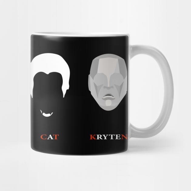 Red Dwarf Rimmer Lister Cat Kryten by Prolifictees